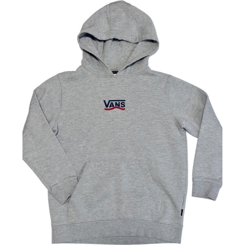 Vans Off the Wall Kids Grey Hoodie sz M